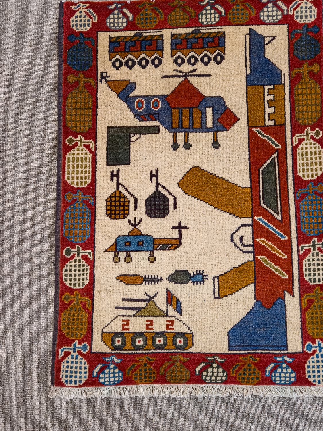 Afghan War Rug 상품이미지4