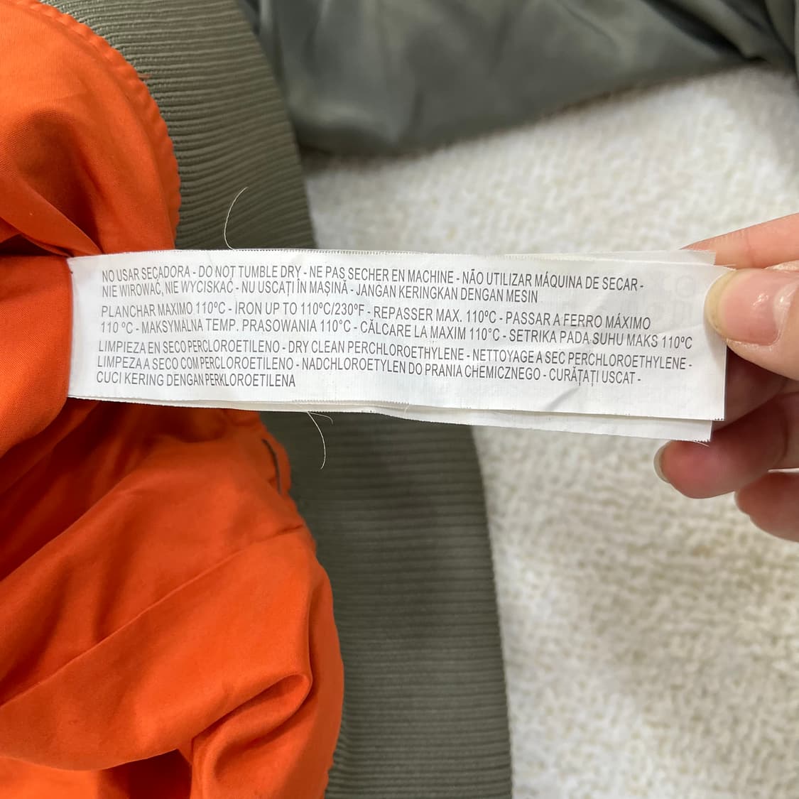 L 자라 봄버 항공점퍼 자켓 0305M 상품이미지3