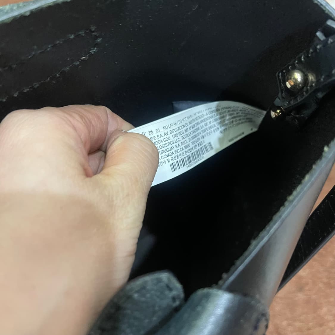 자라 통가죽 가방 상품이미지7