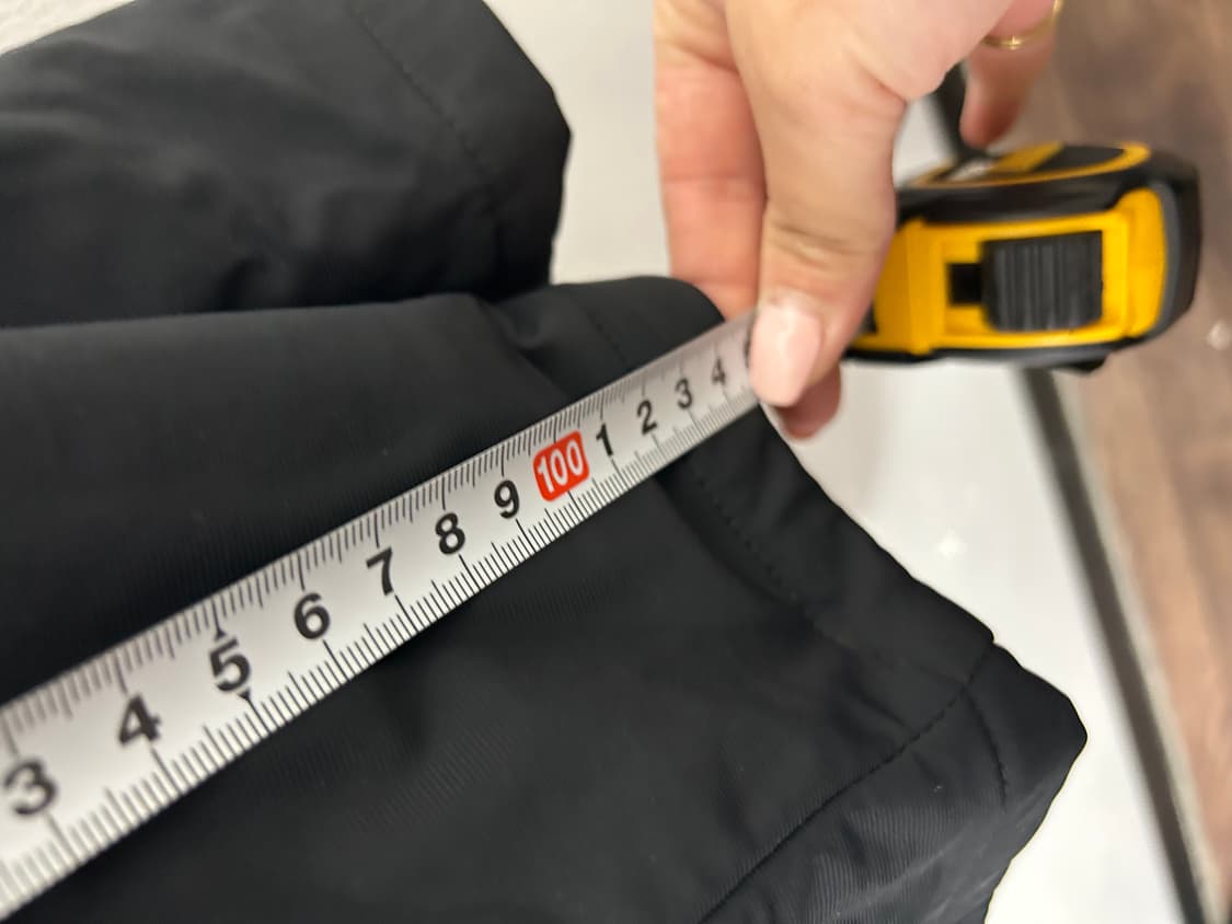 36 아디다스 골프웨어 슬랙스 블랙 바지 안감 기모  상품이미지5