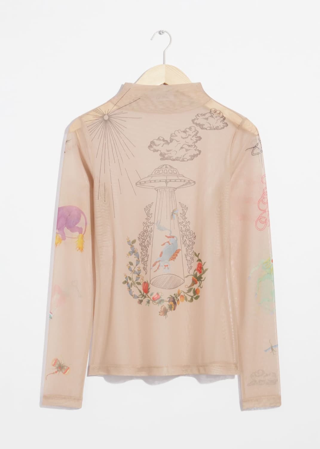 앤아더스토리즈 시스루 티셔츠 상품이미지1