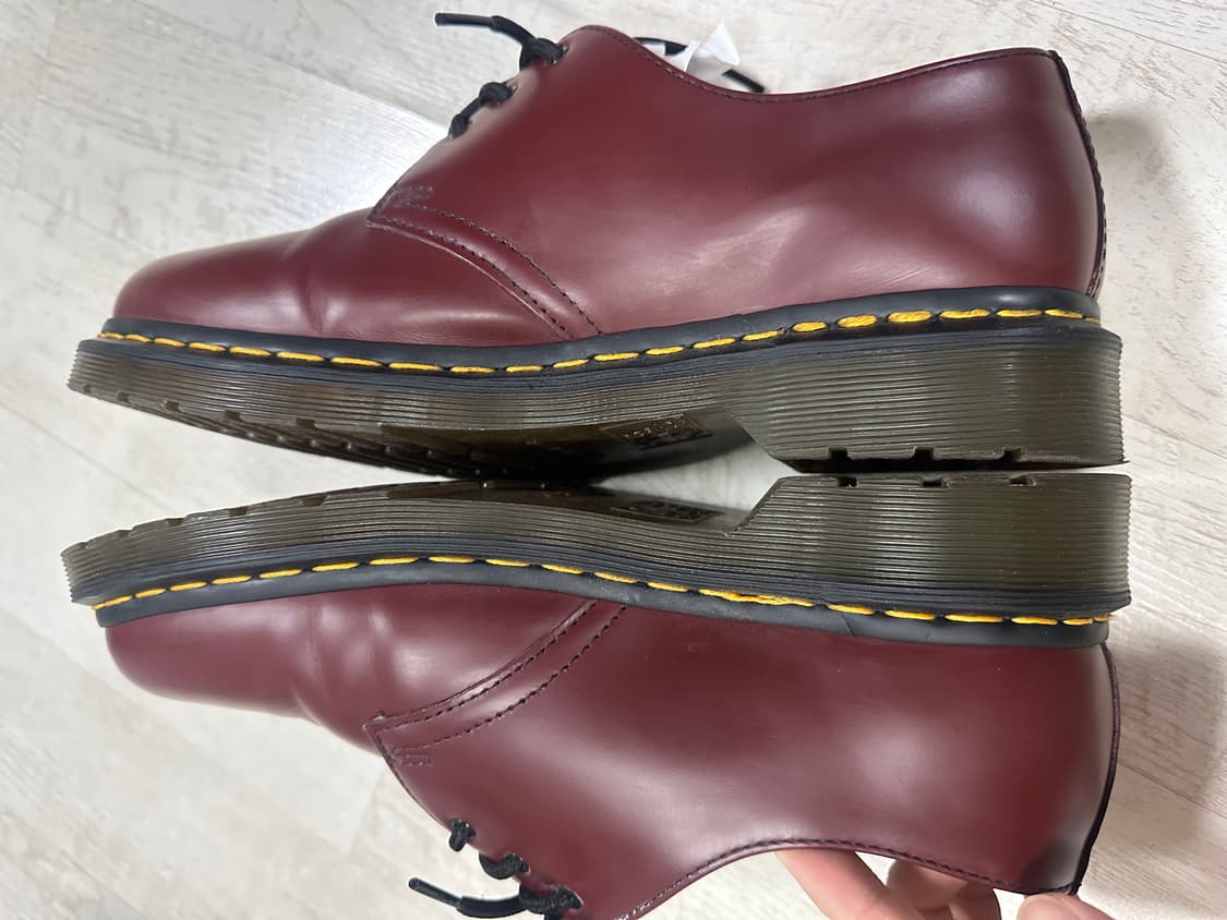 닥터마틴 1461 스무스 체리레드 uk8 1회착 상품이미지6