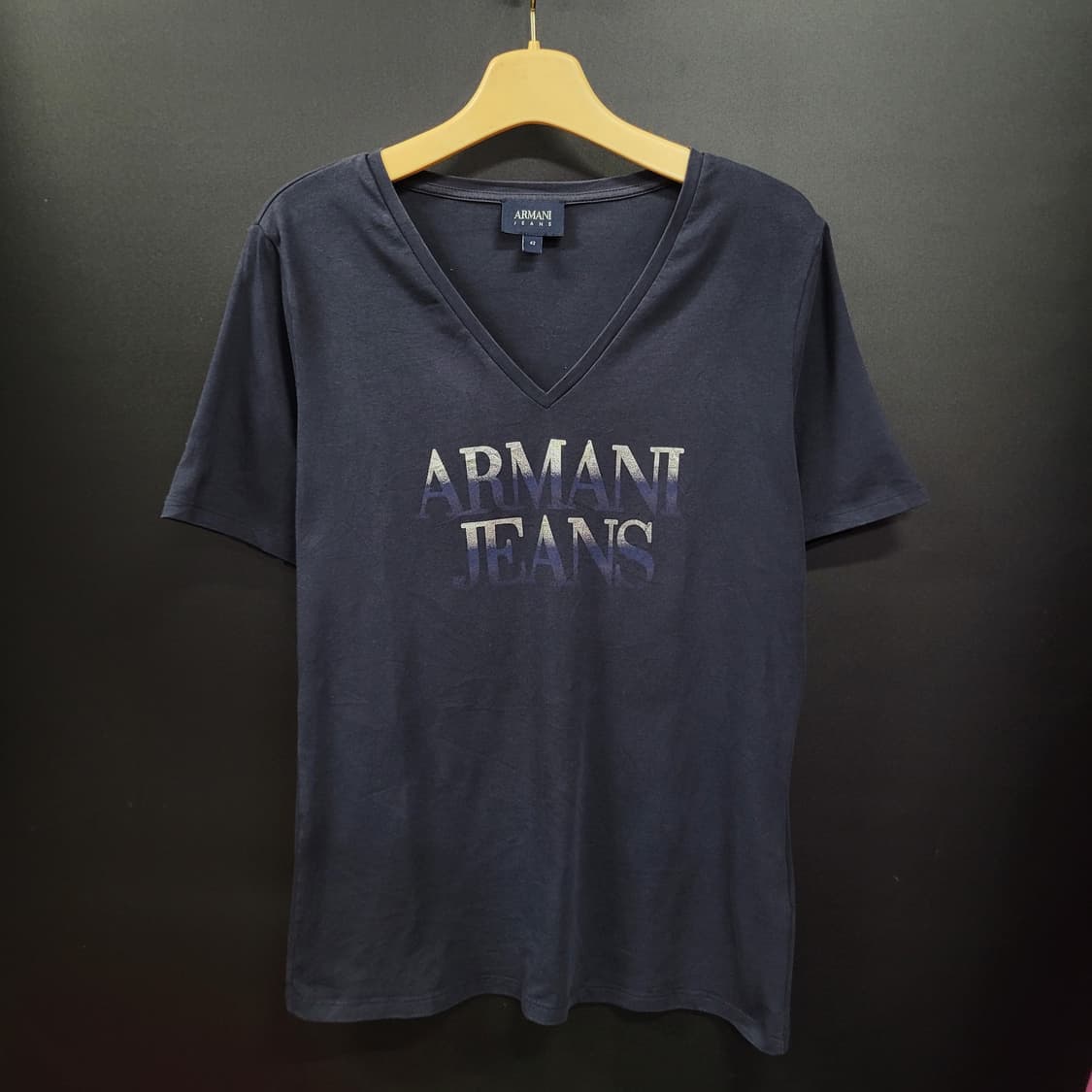 ARMANI JEANS 아르마니 빅로고 빈티지 셔츠 상품이미지1