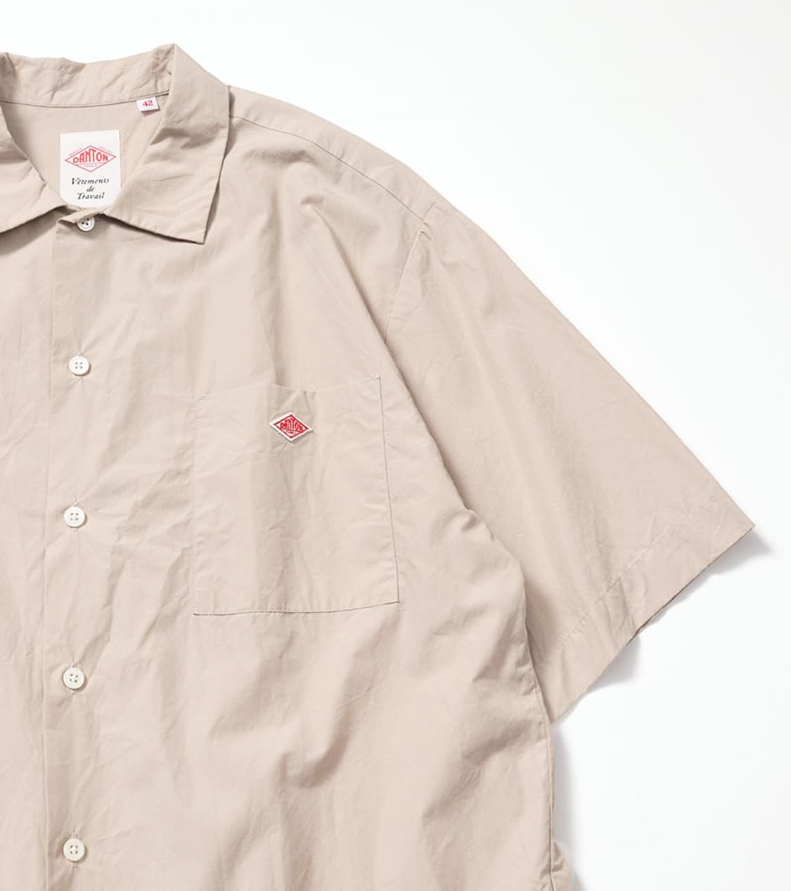DANTON - POPLIN WORK SHIRT 상품이미지4
