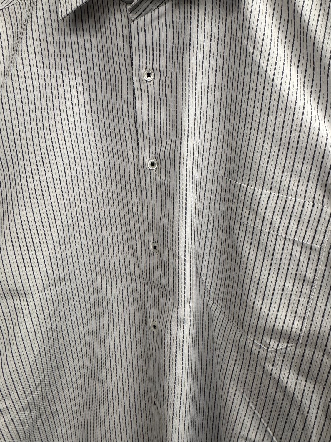 japanese vintage Mr.junko 스트라이프 셔츠 상품이미지2