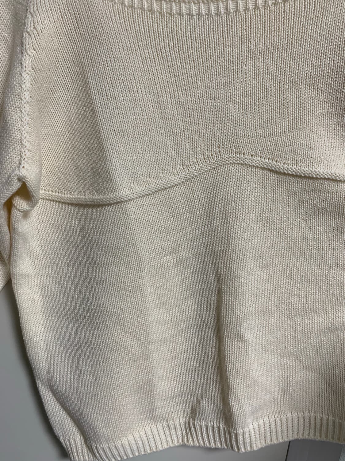 쉬이즈큐트 엔젤니트탑 아이보리 새상품 상품이미지6