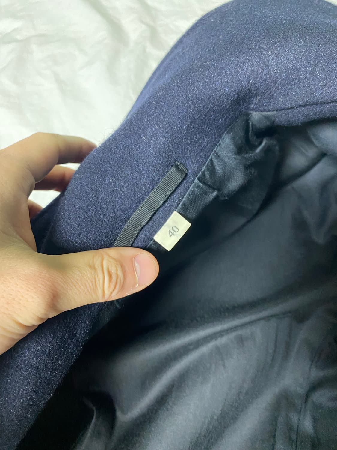 버즈릭슨 피코트 숏버전 40사이즈 네이비 상품이미지4