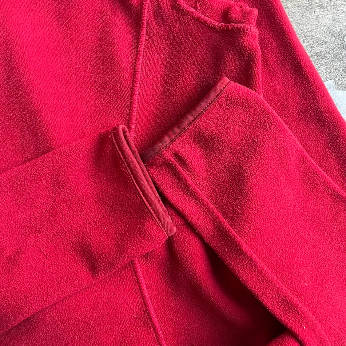 프라다 레드라인 풀집 후즈 플리스 자켓  상품이미지7