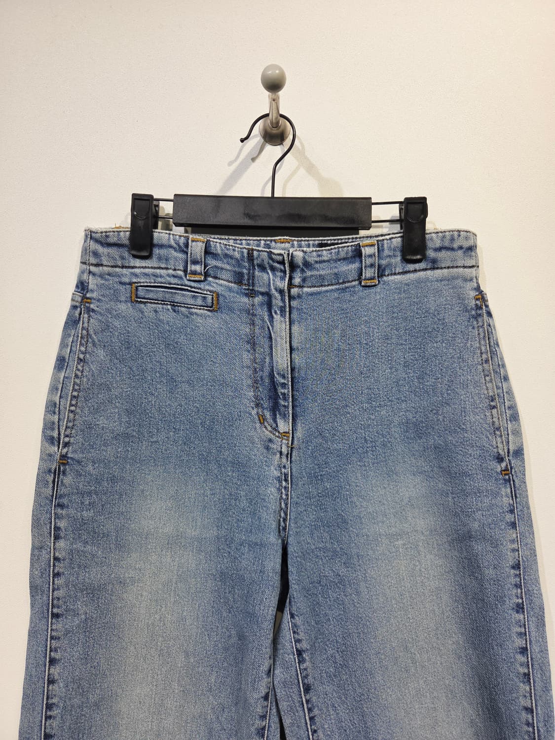 SYSTEM 시스템 밑단 핀턱 조거핏 데님 팬츠 상품이미지3