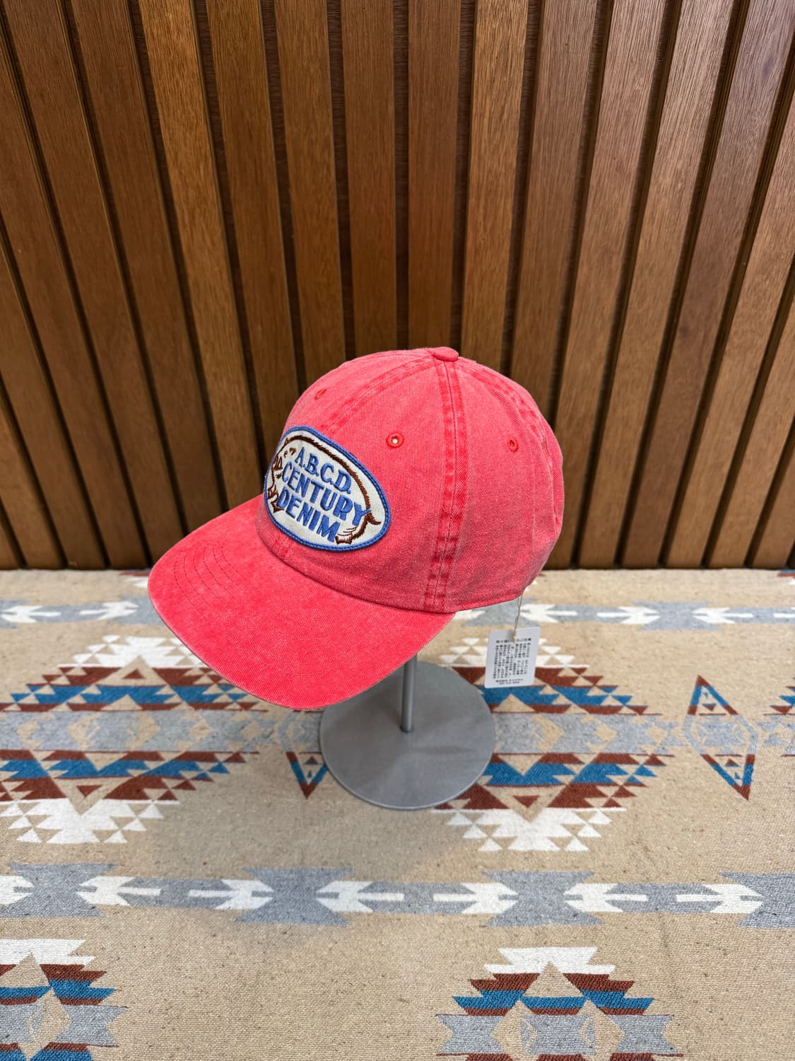 [OS] 캐피탈 센츄리 데님 볼캡 레드 (오사카한정) 상품이미지2