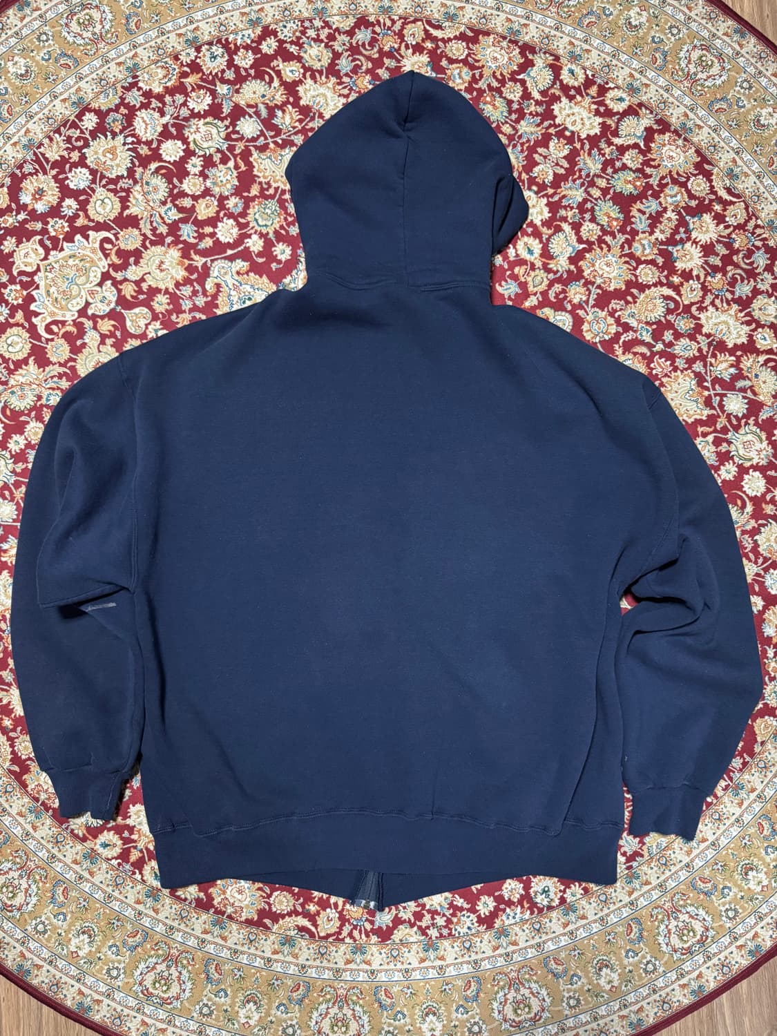 90s 러셀 후드집업 네이비 상품이미지2
