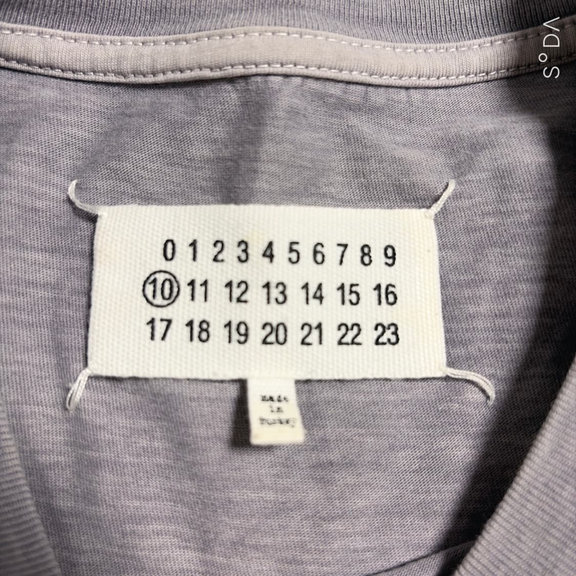 마르지엘라 그레이 백스티치 반팔 티셔츠 상품이미지8