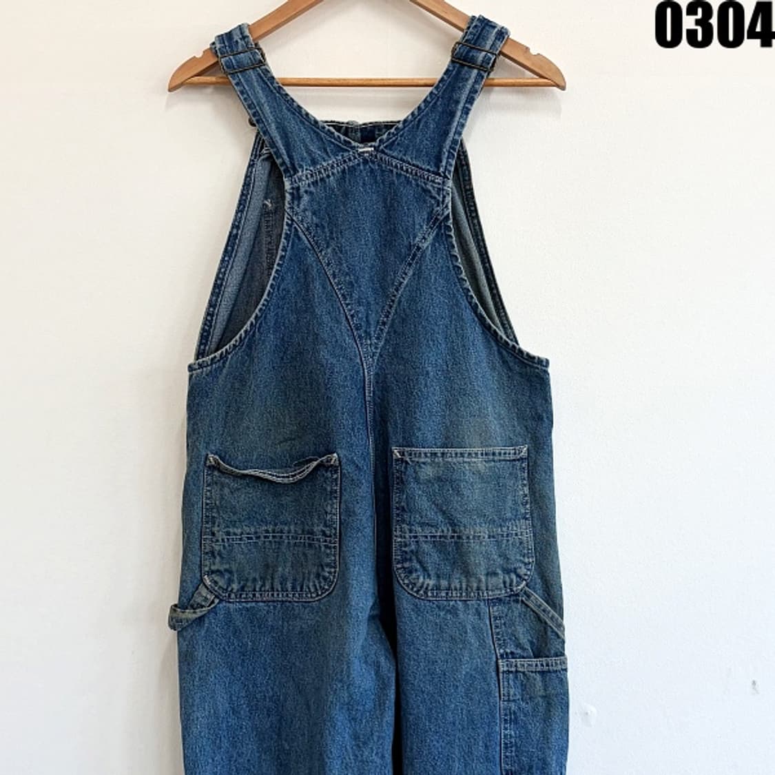 칼하트 데님 오버롤 워크 팬츠 34X30 0304 상품이미지10