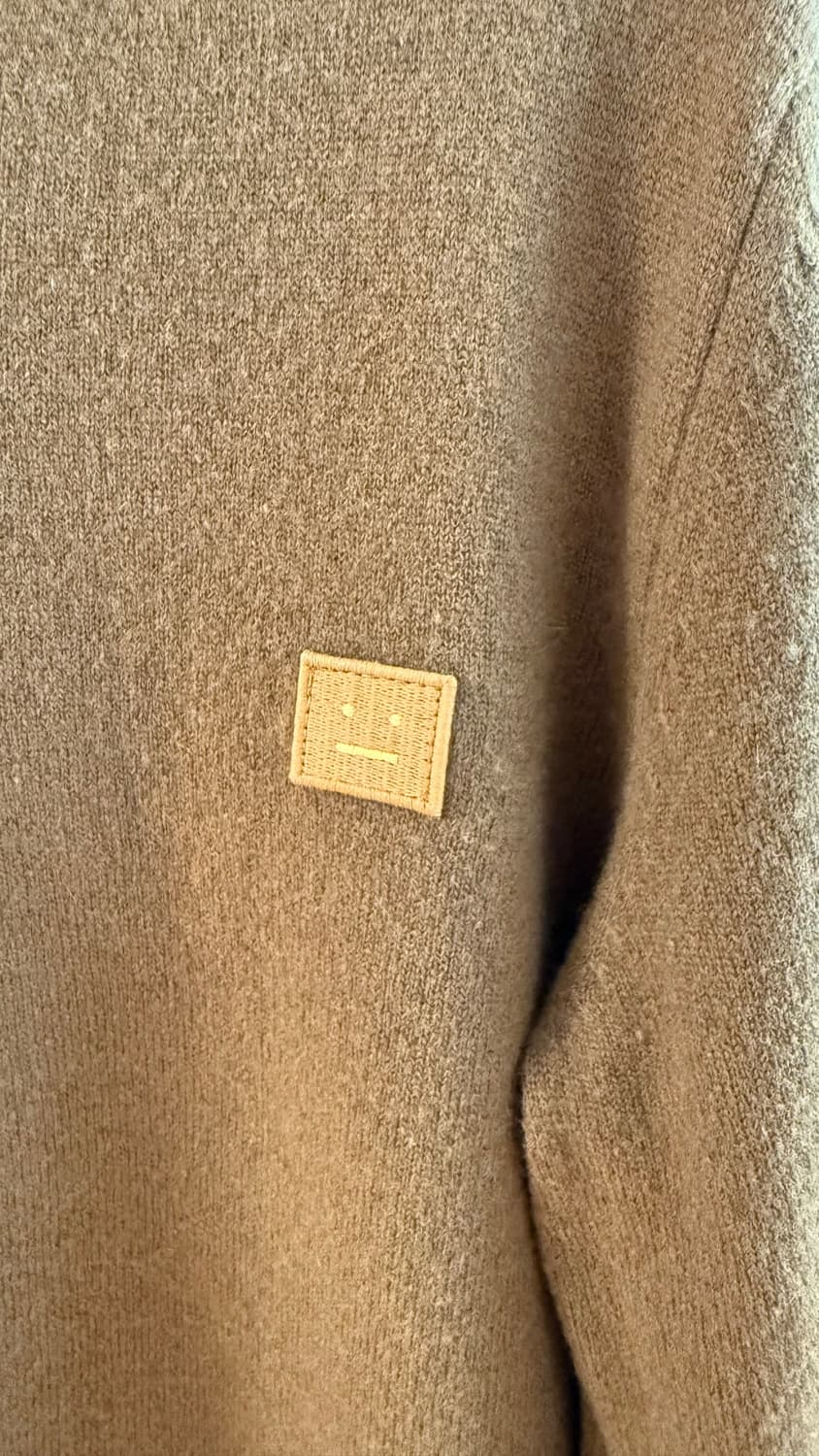 Acne Studios 아크네 커피브라운 울 100% 니트스웨터  상품이미지3