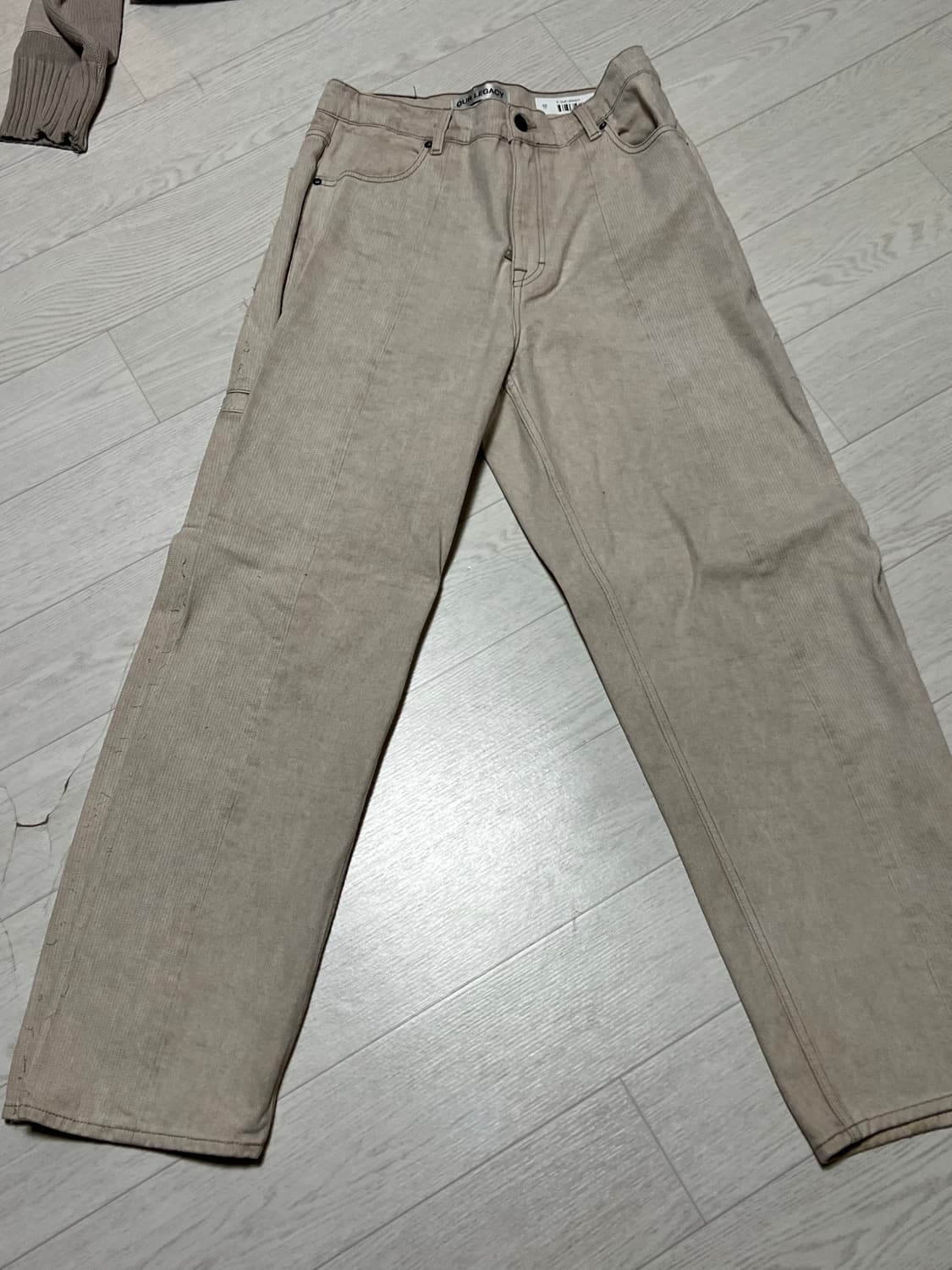 아워레가시 데님팬츠 상품이미지1