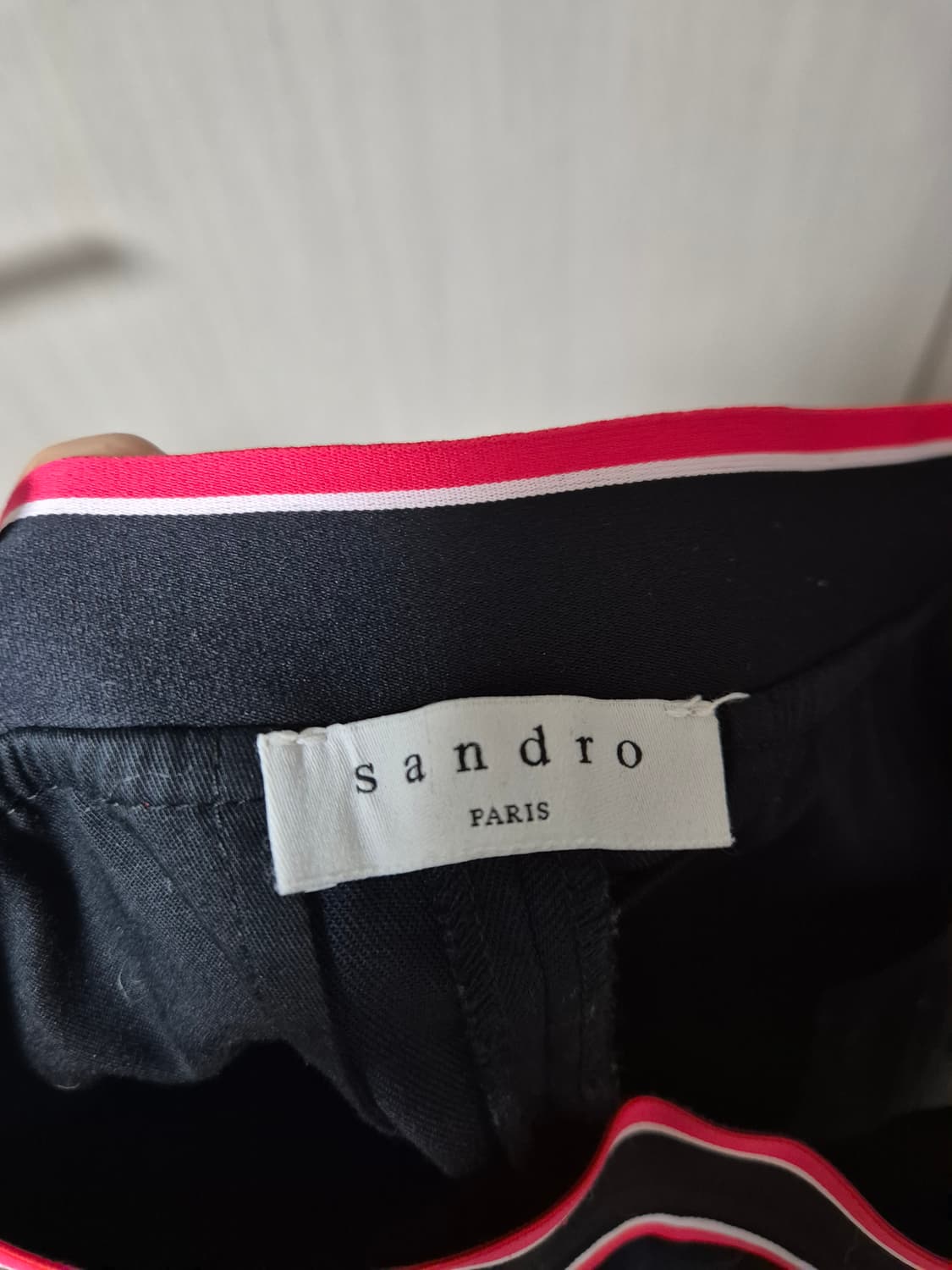 (정품) 산드로 여성팬츠 슬랙스 바지 34 밴딩바지 상품이미지4