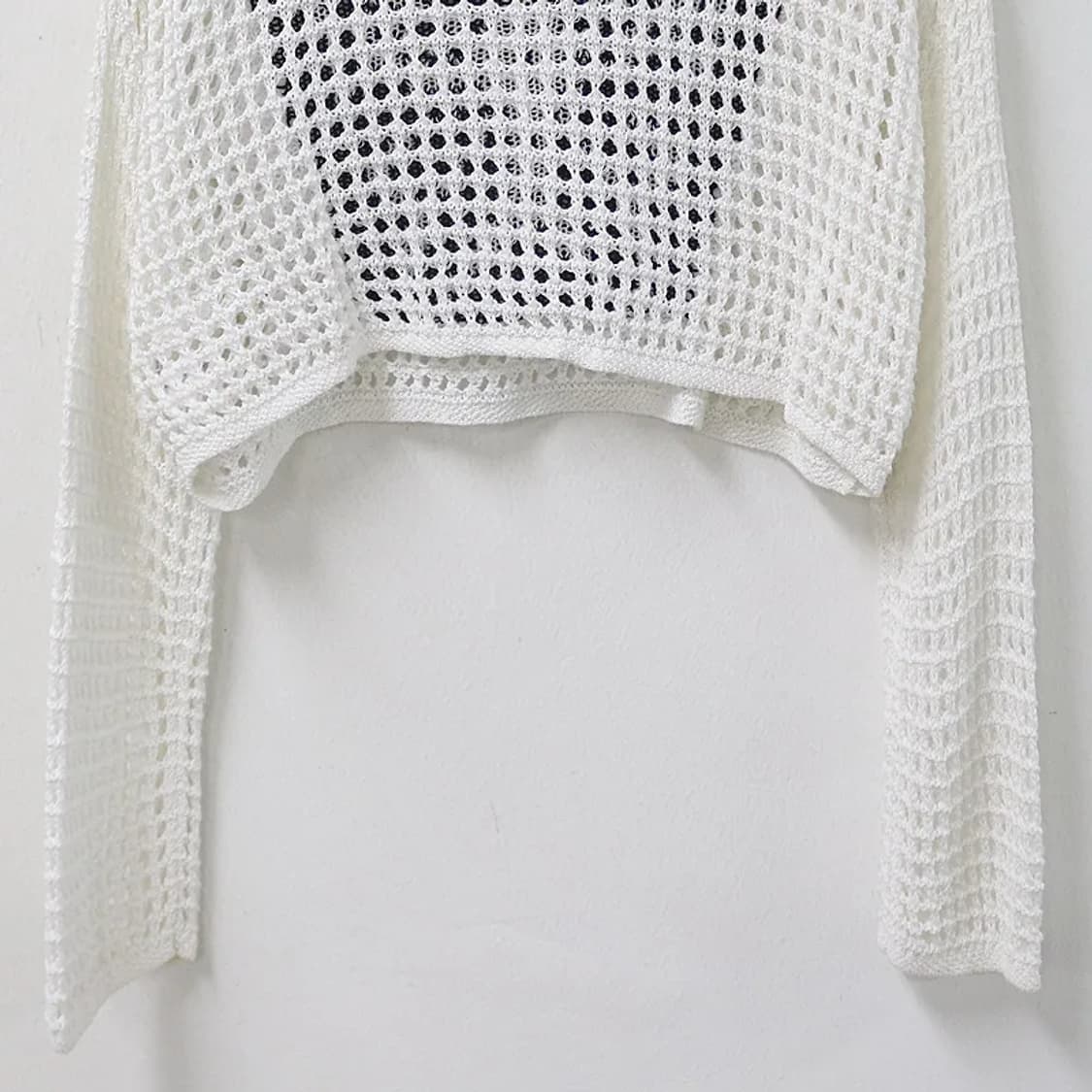 SANFU 크롭 니트 66381 상품이미지6