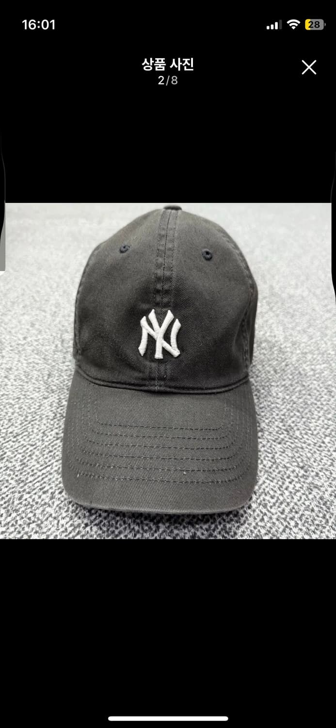 NY 뉴욕양키스 빈티지 볼캡 상품이미지2