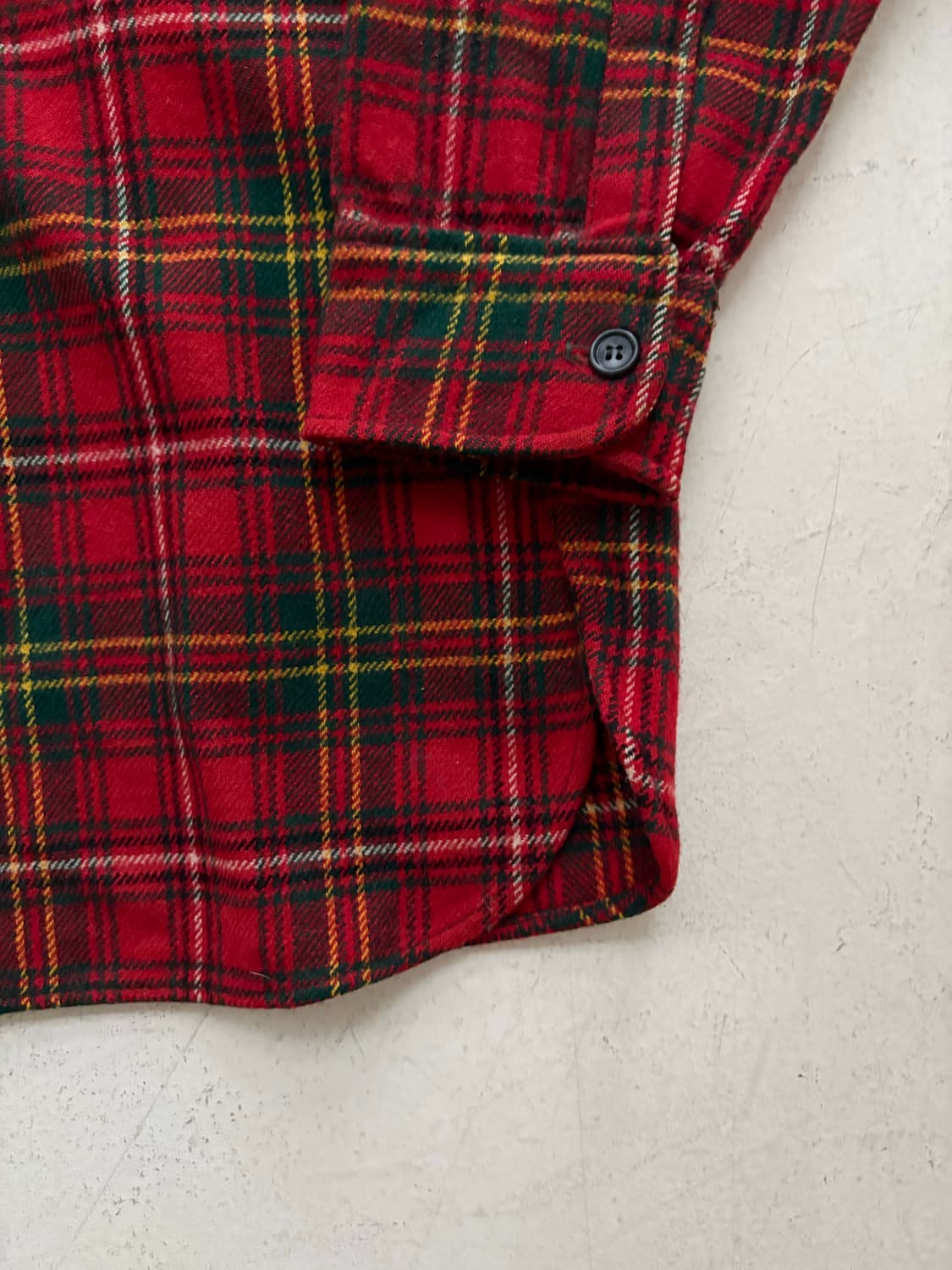 80-90's Old Woolrich wool Work Shirt. 상품이미지3