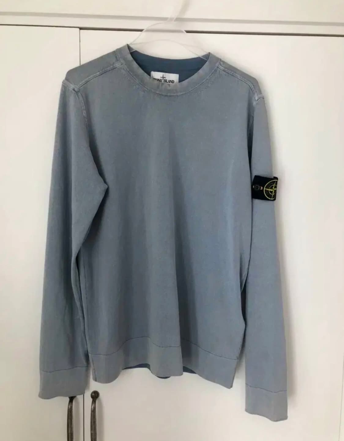 스톤아일랜드 얇은 니트 맨투맨 상품이미지1