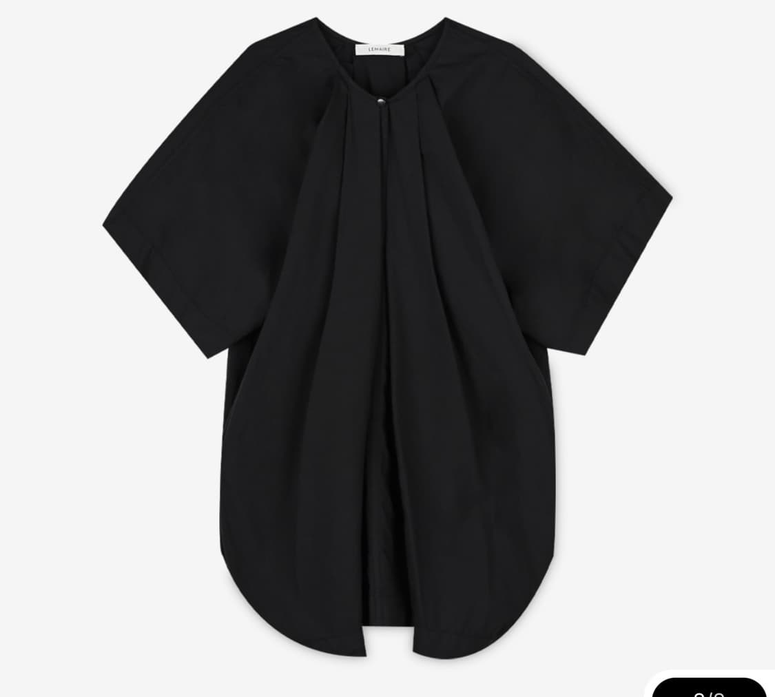 르메르 여성 파라슈트 블라우스 (38size, black) 상품이미지1
