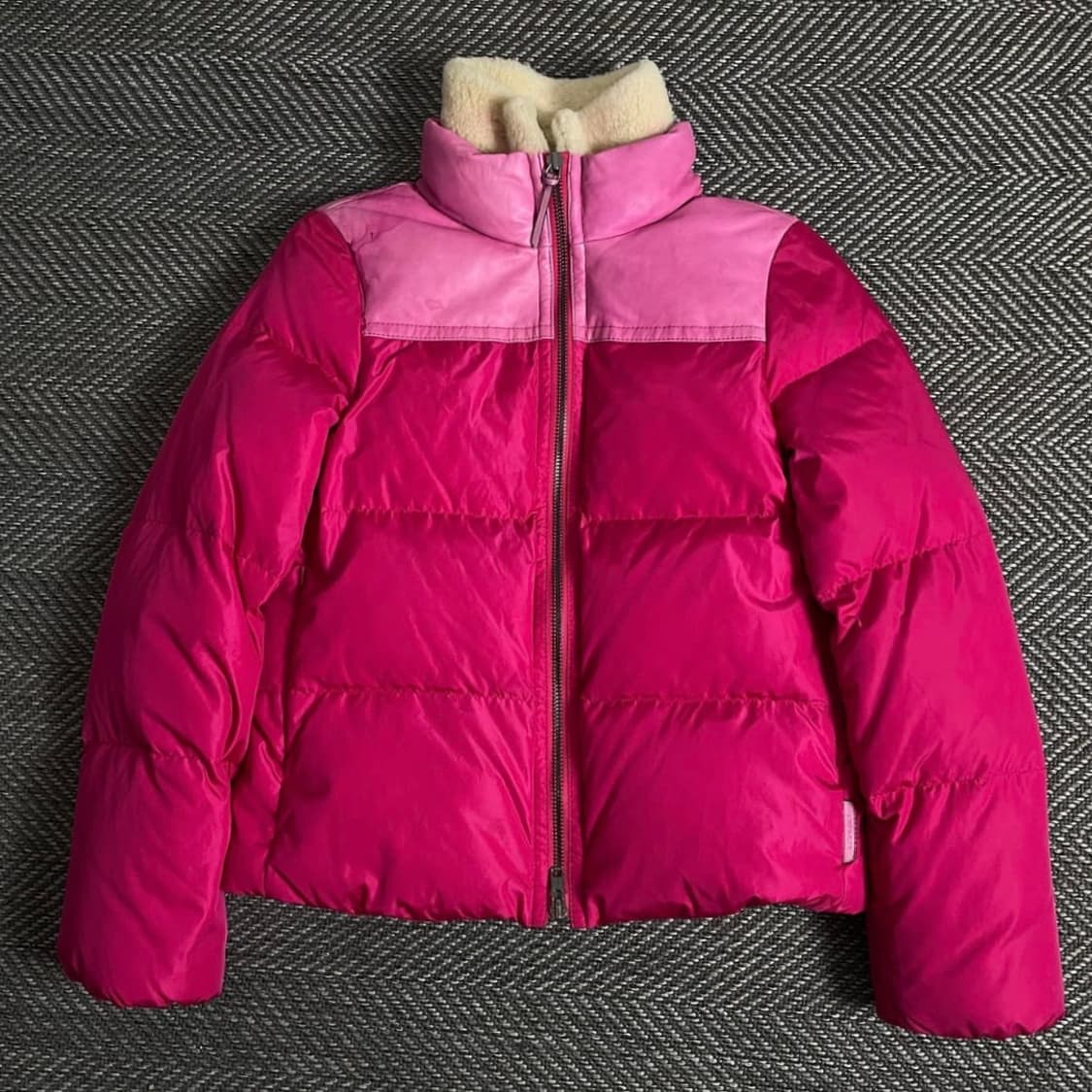 코치 우먼스 다운 푸퍼 크롭 패딩 핑크o 4990 상품이미지1