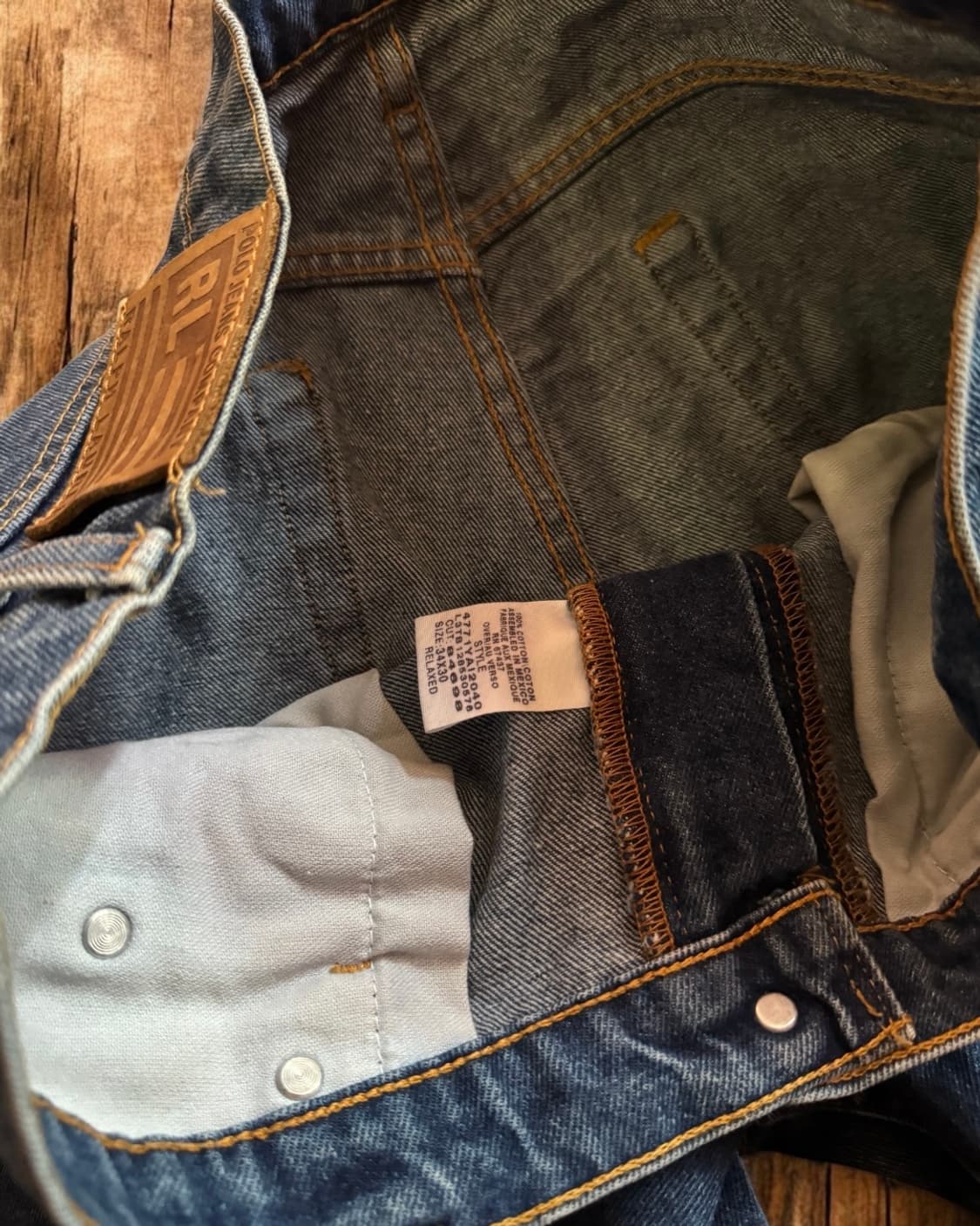 90~00’s 랄프로렌 POLO JEANS 레귤러핏 데님팬츠 상품이미지8