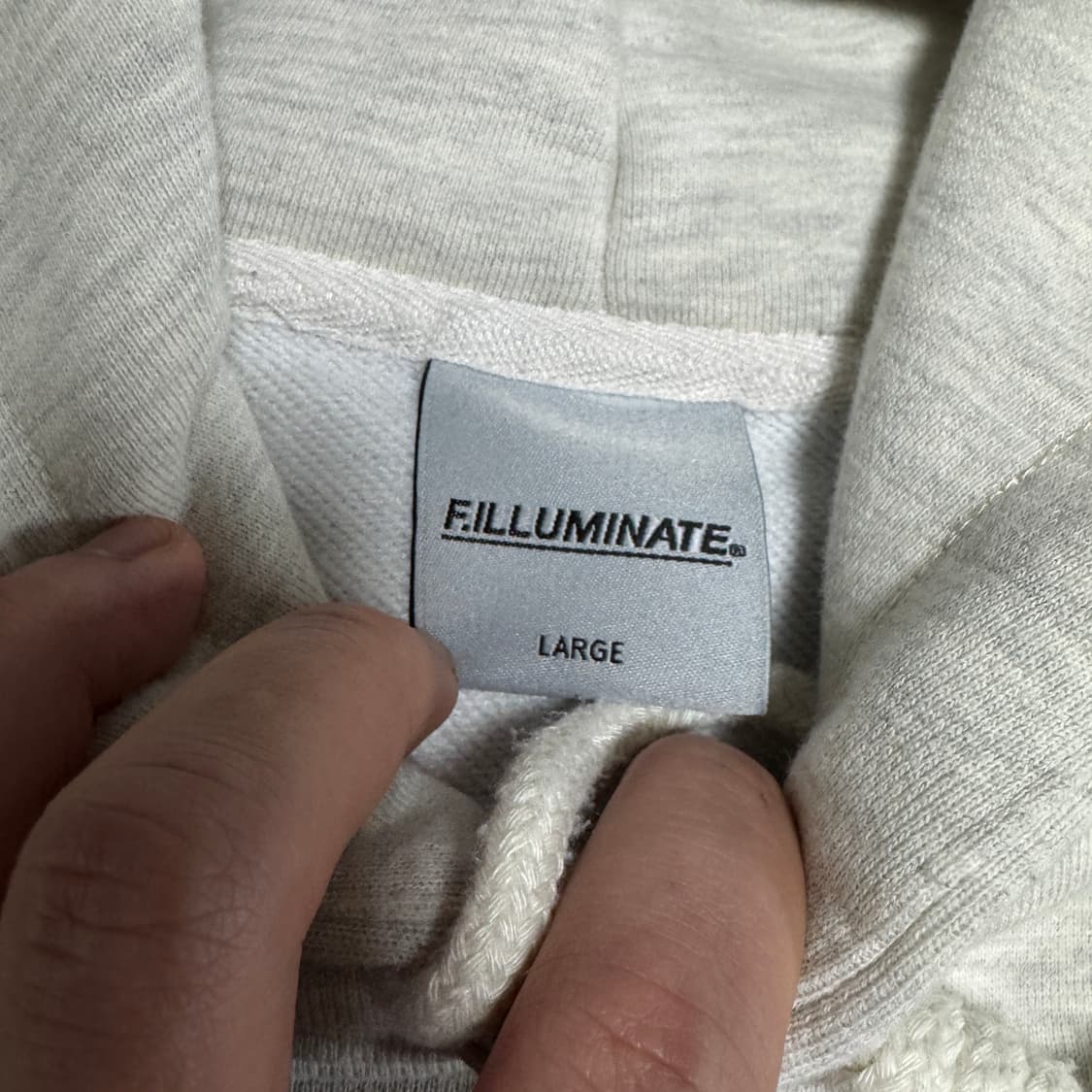 필루미네이트 그래픽 후드티 상품이미지2