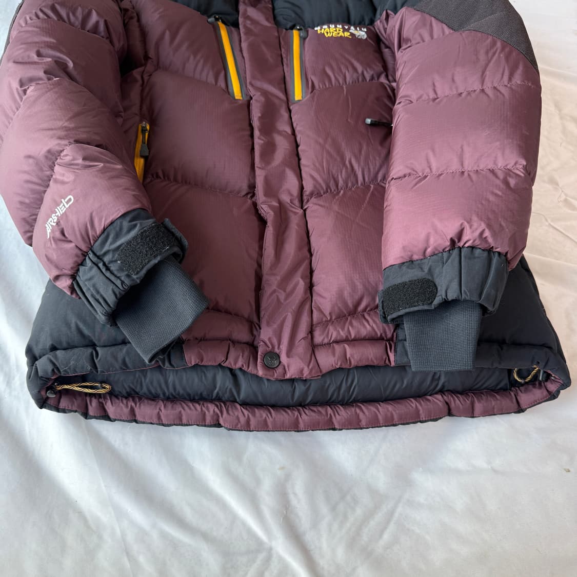 마운틴하드웨어 고프코어 구스다운 패딩 버건디 L 상품이미지4
