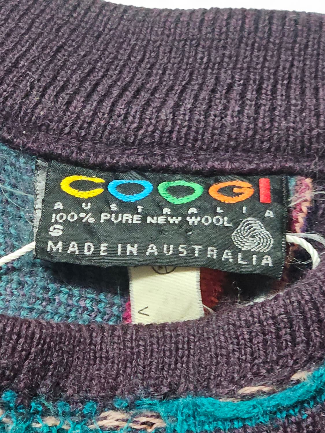 쿠지 Coogi 3D 케이블 니트 S  상품이미지5