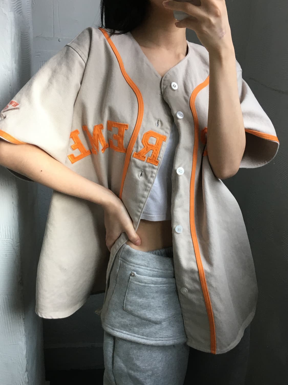 Supreme 슈프림 97s 트윌 코튼 베이스볼 셔츠 상품이미지3