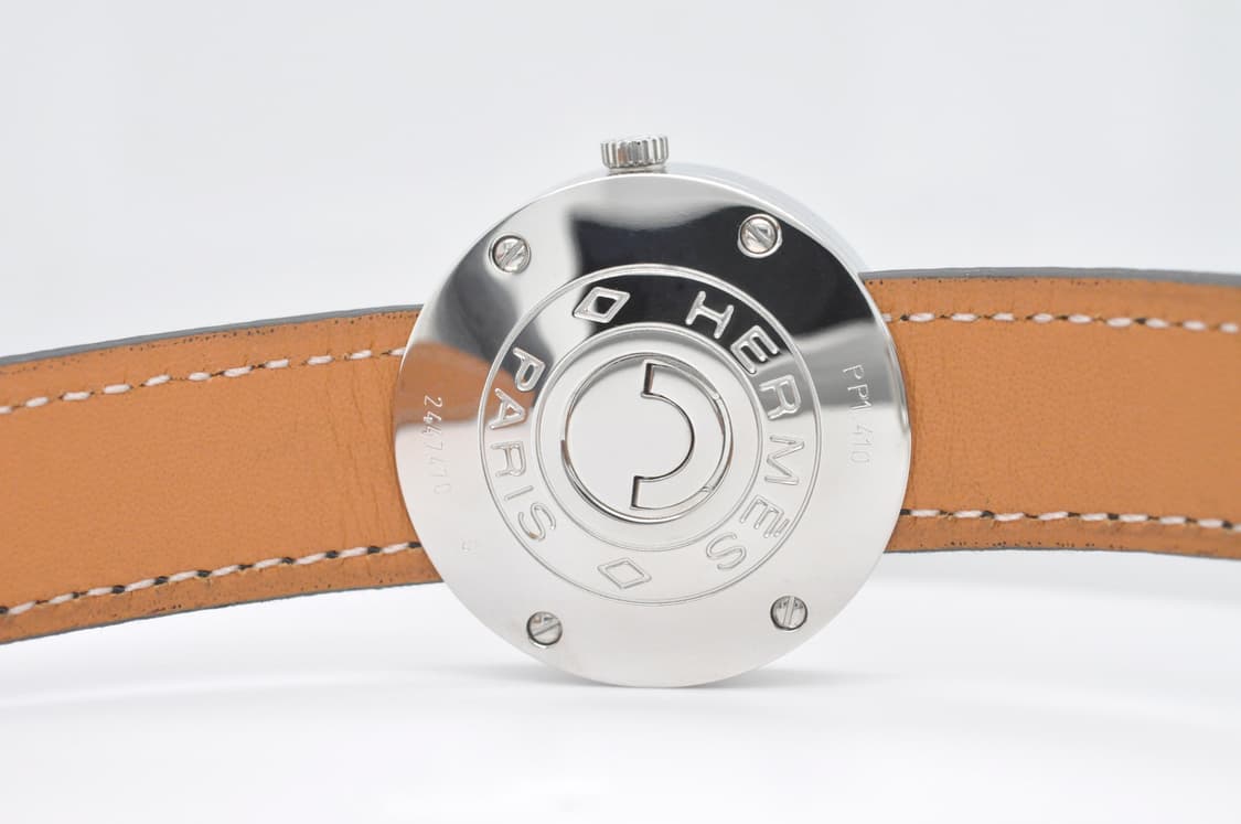 에르메스 Pass pass 중고명품 천연자개 손목시계 여성용 여성가죽시계 상품이미지6