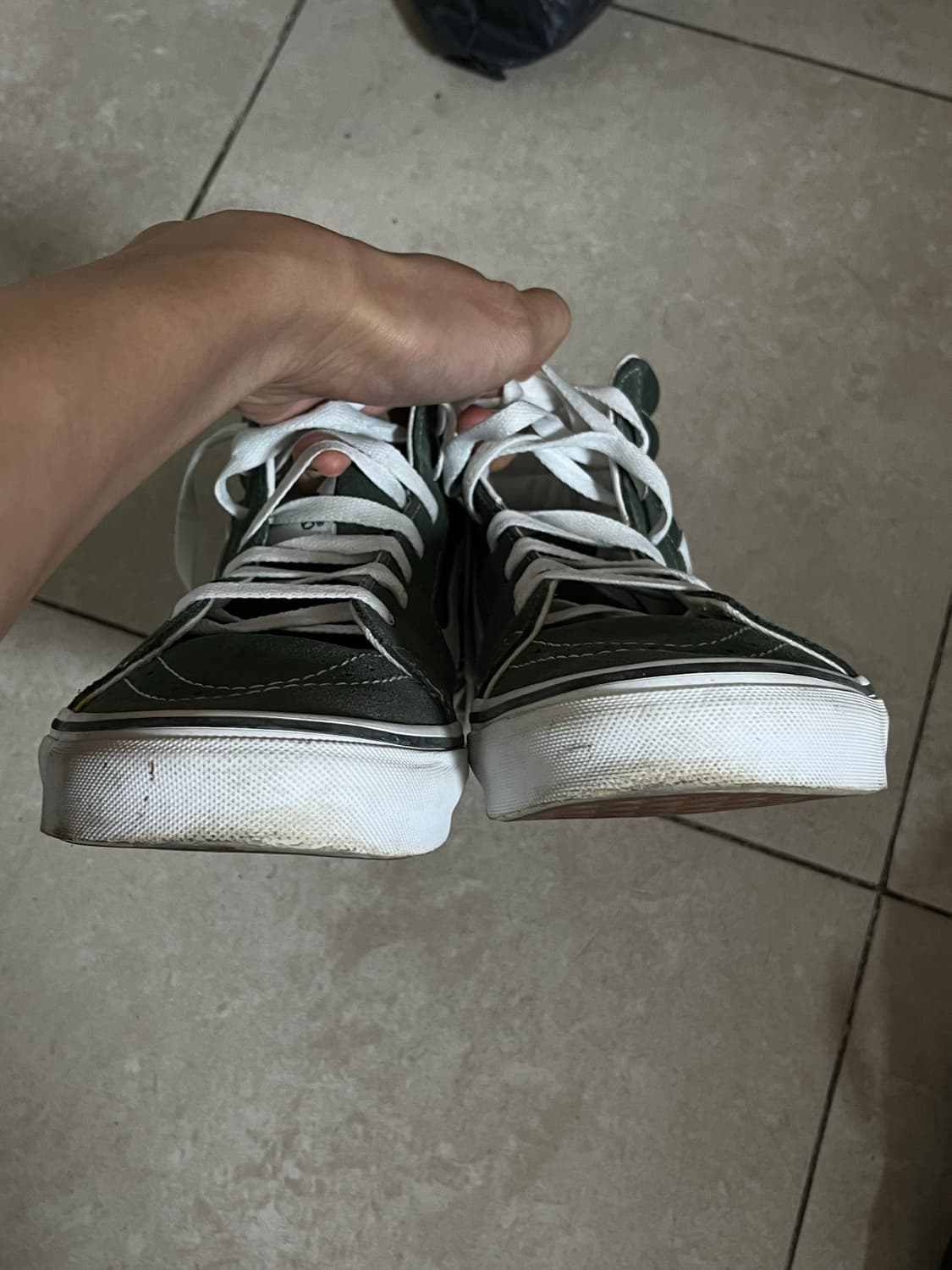 반스 스케이트 하이 그린 [280] 상품이미지3