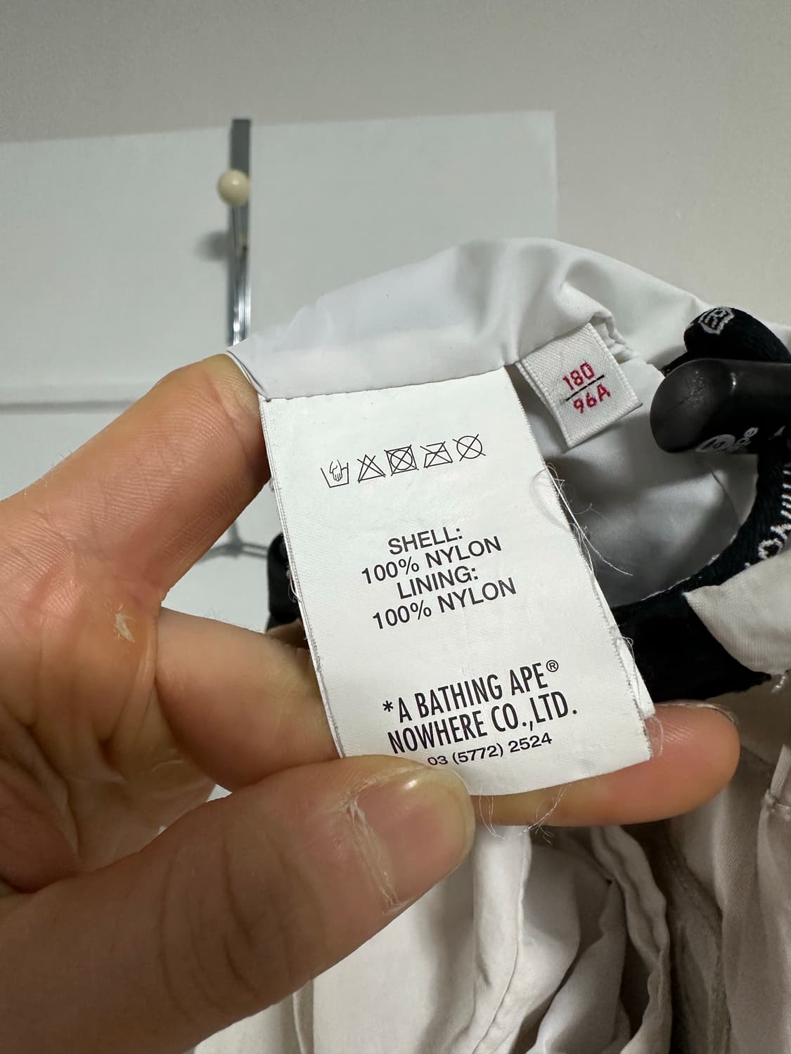 에이프 로고 아노락 자켓 상품이미지5