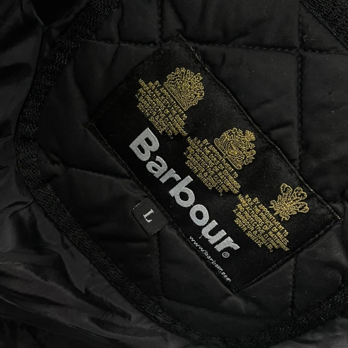 100 바버 매트 반즈 퀄팅 자켓  상품이미지4