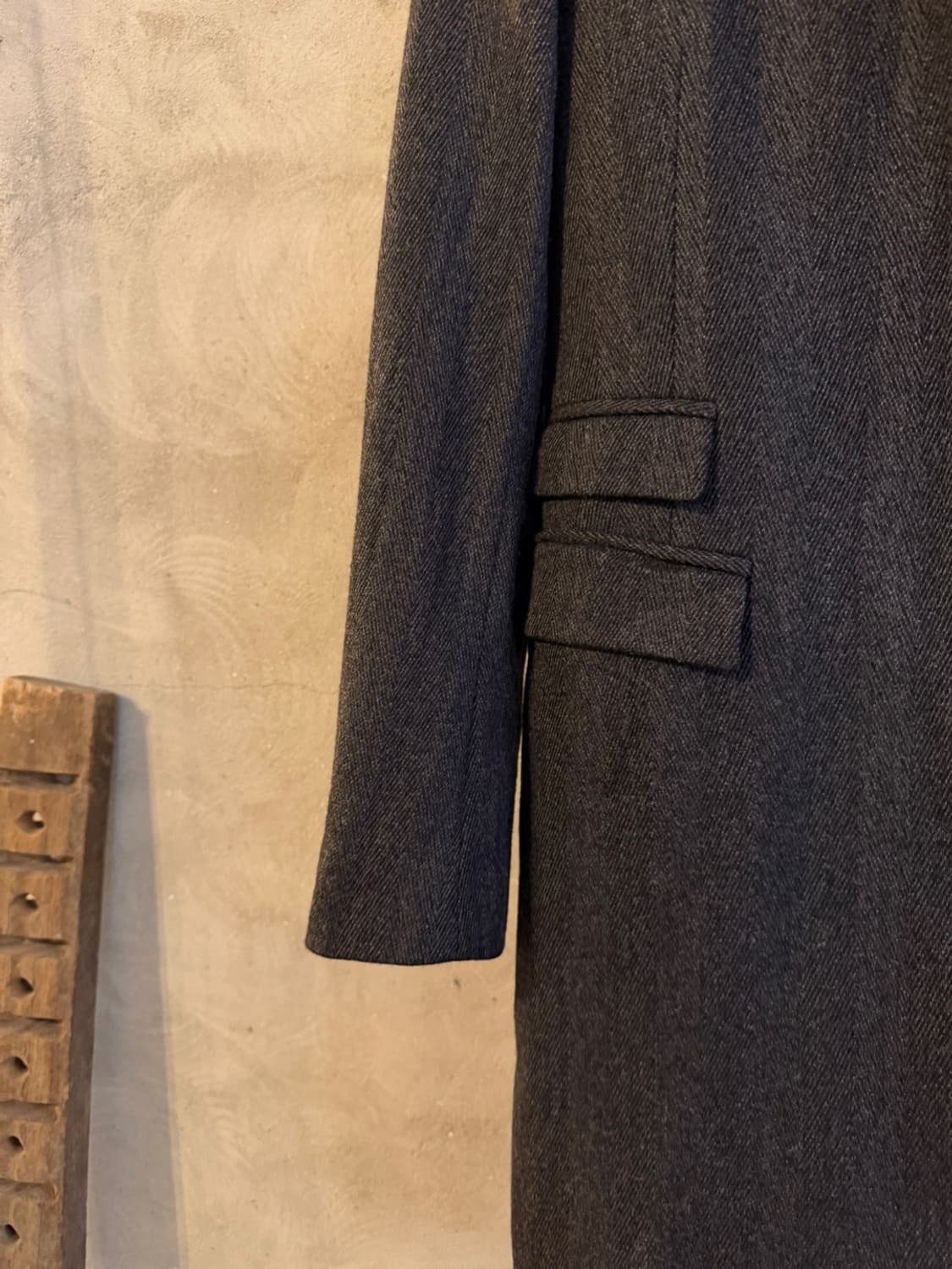 닐바렛 헤링본 코트 여성66 상품이미지4