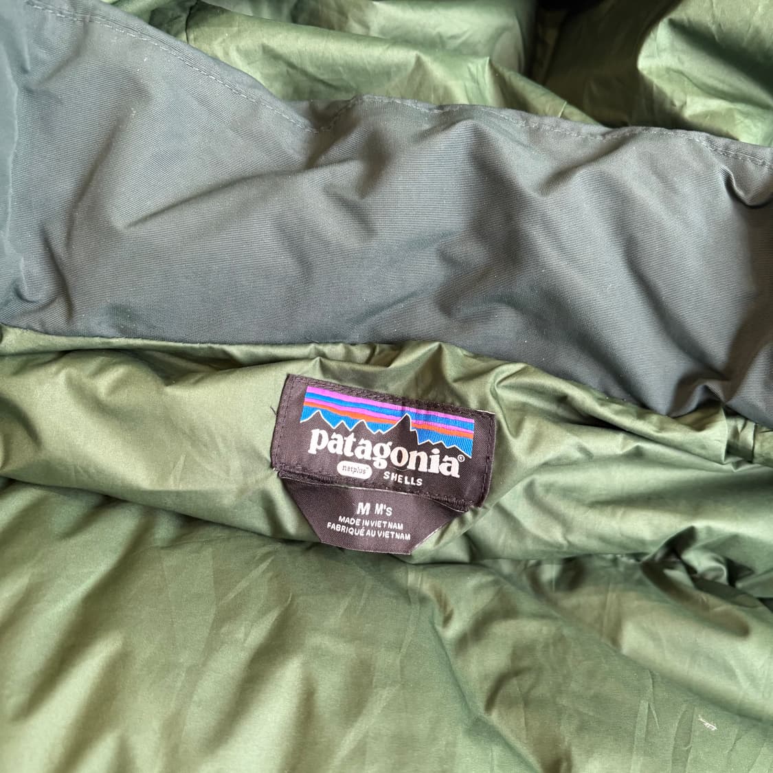 파타고니아 그린 다운 드리프트 후디드 자켓(탈부착) 상품이미지4