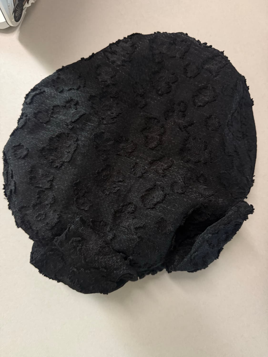 어썸니즈 모자 > BOWL BERET_RIBBON_CLOUD BLACK 상품이미지5