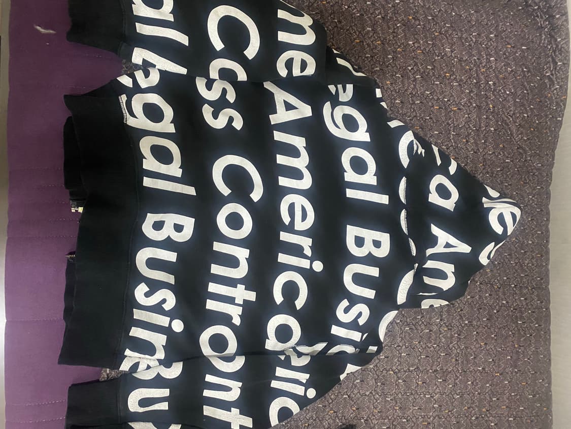 슈프림 Legal Business 후드집업 M 상품이미지3