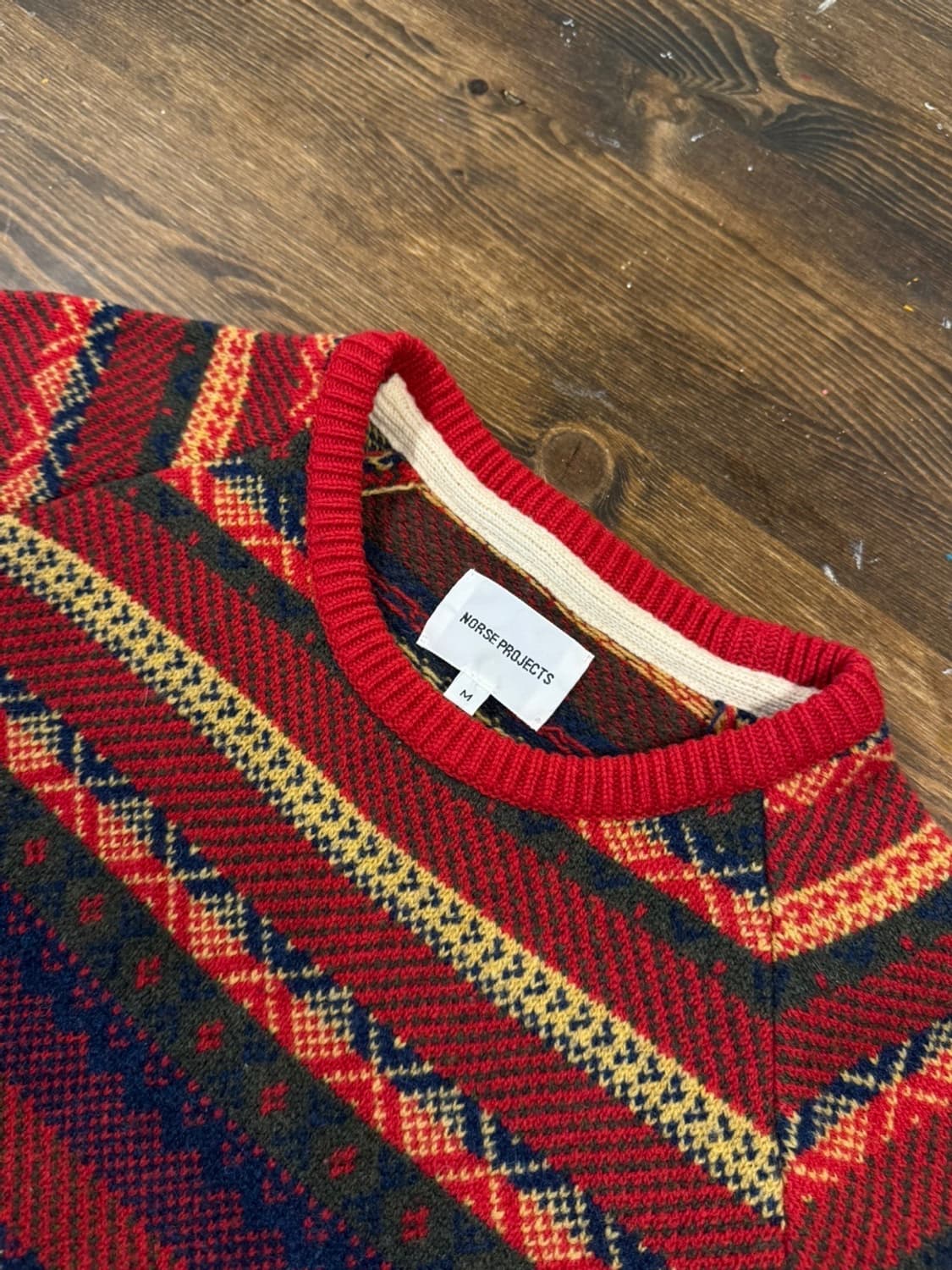 노스프로젝트 페어아일 니트 100 상품이미지8