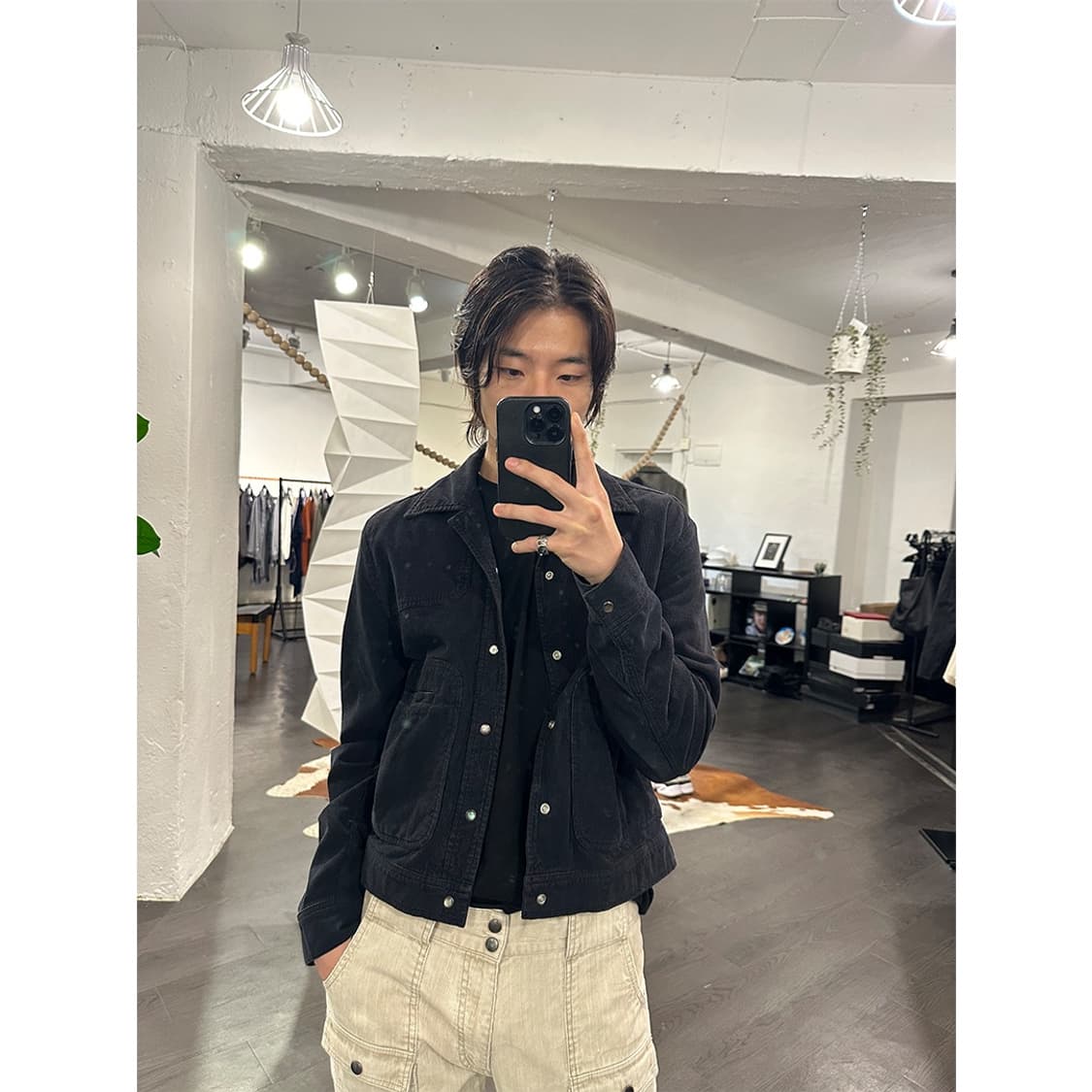 아워레가시 코듀로이 오픈 자켓 상품이미지4