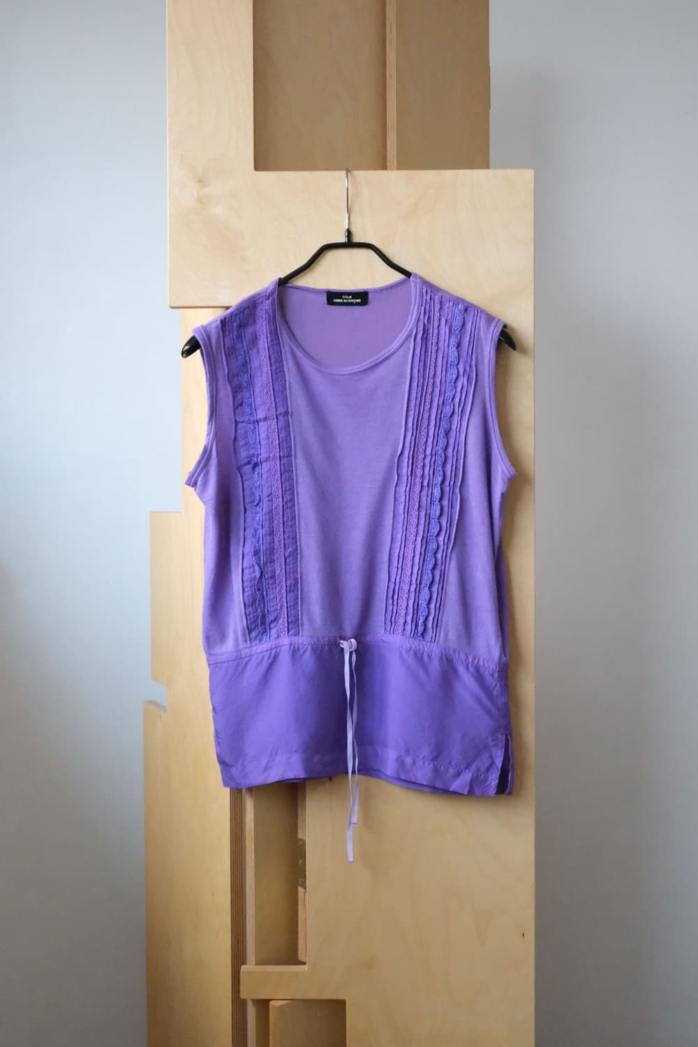  2005 Ruffle Docking Sleeveless Top 상품이미지1