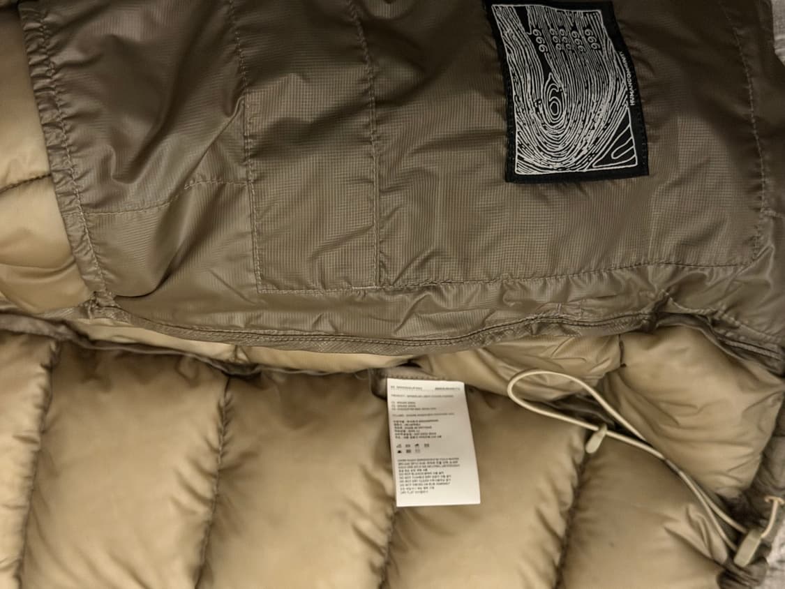 MODULAR LIGHT GOOSE PUFFER (KHAKI) 상품이미지4