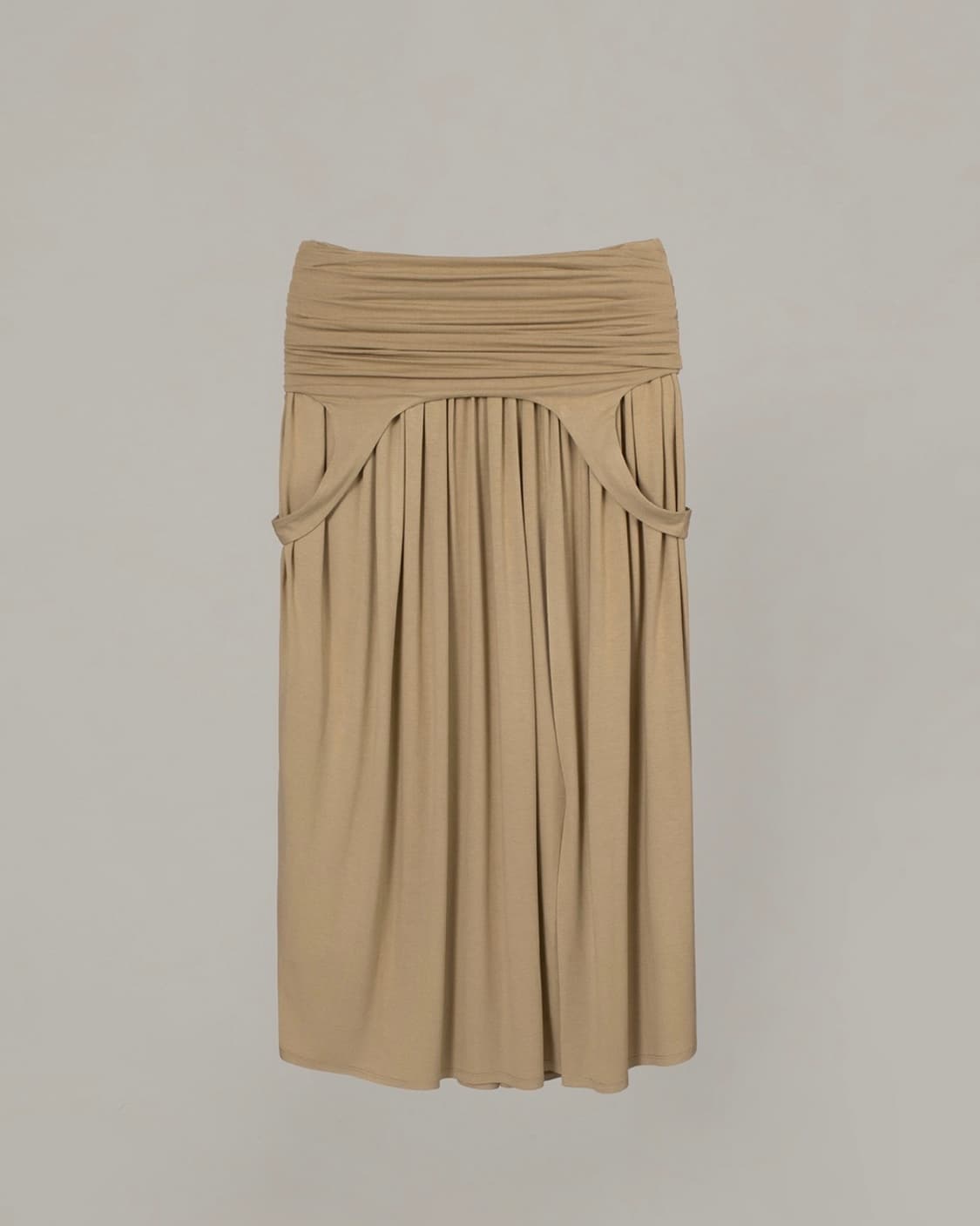 (새상품) 오버듀플레어 draped turn over skirt 스커트  상품이미지1