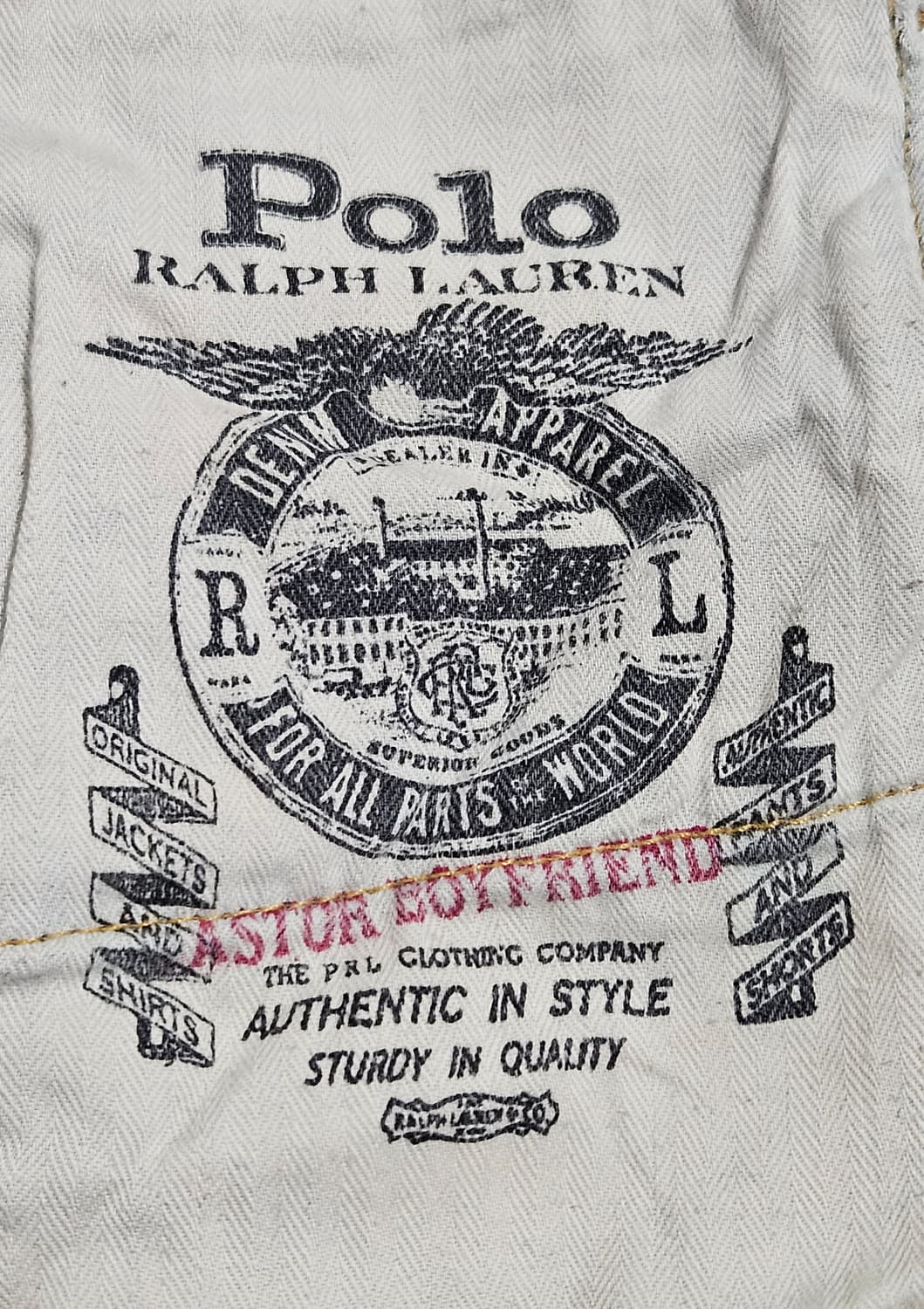 폴로 랄프로렌 페인팅 데미지 워싱진 27 사이즈 상품이미지8