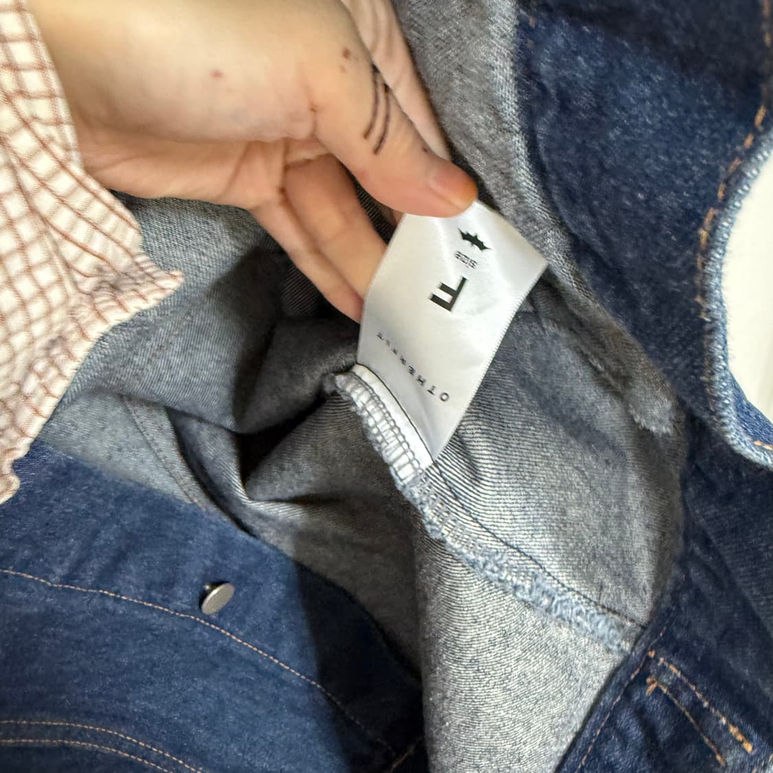 아더핏 데님자켓L 상품이미지4