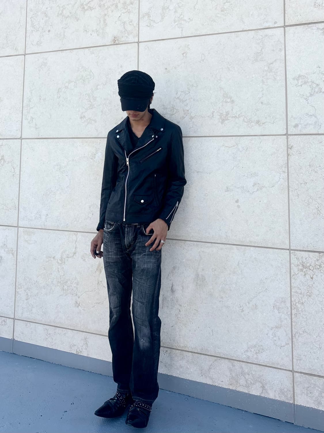 “Edwin”Y2K Black Denim Washed Pants 상품이미지10