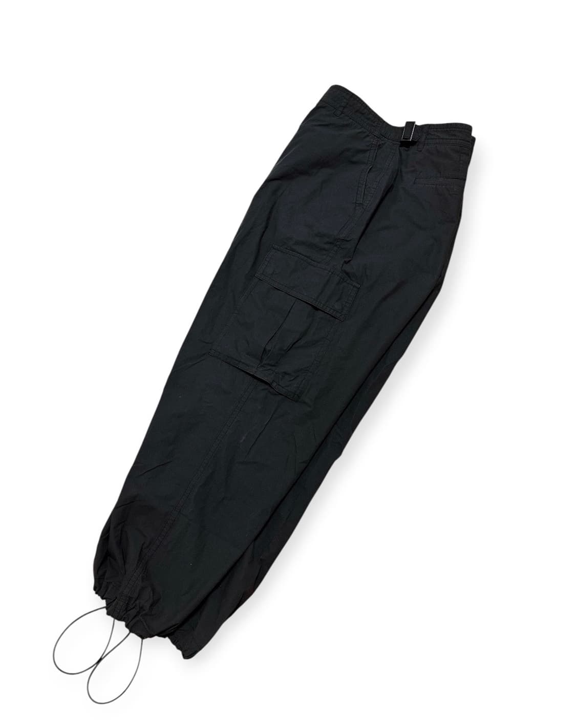 Juun.j 준지 블랙 카고 조거팬츠 상품이미지4