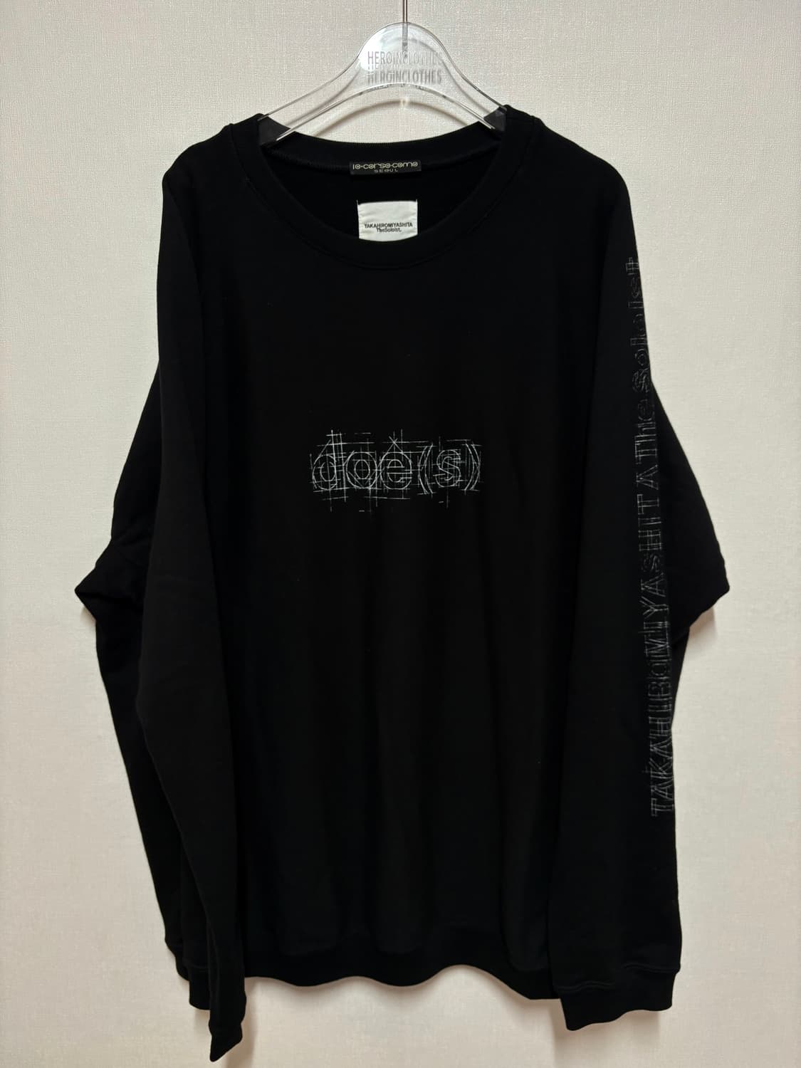 [44] 2021 SOLOIST DOE(S) CREWNECK 상품이미지1
