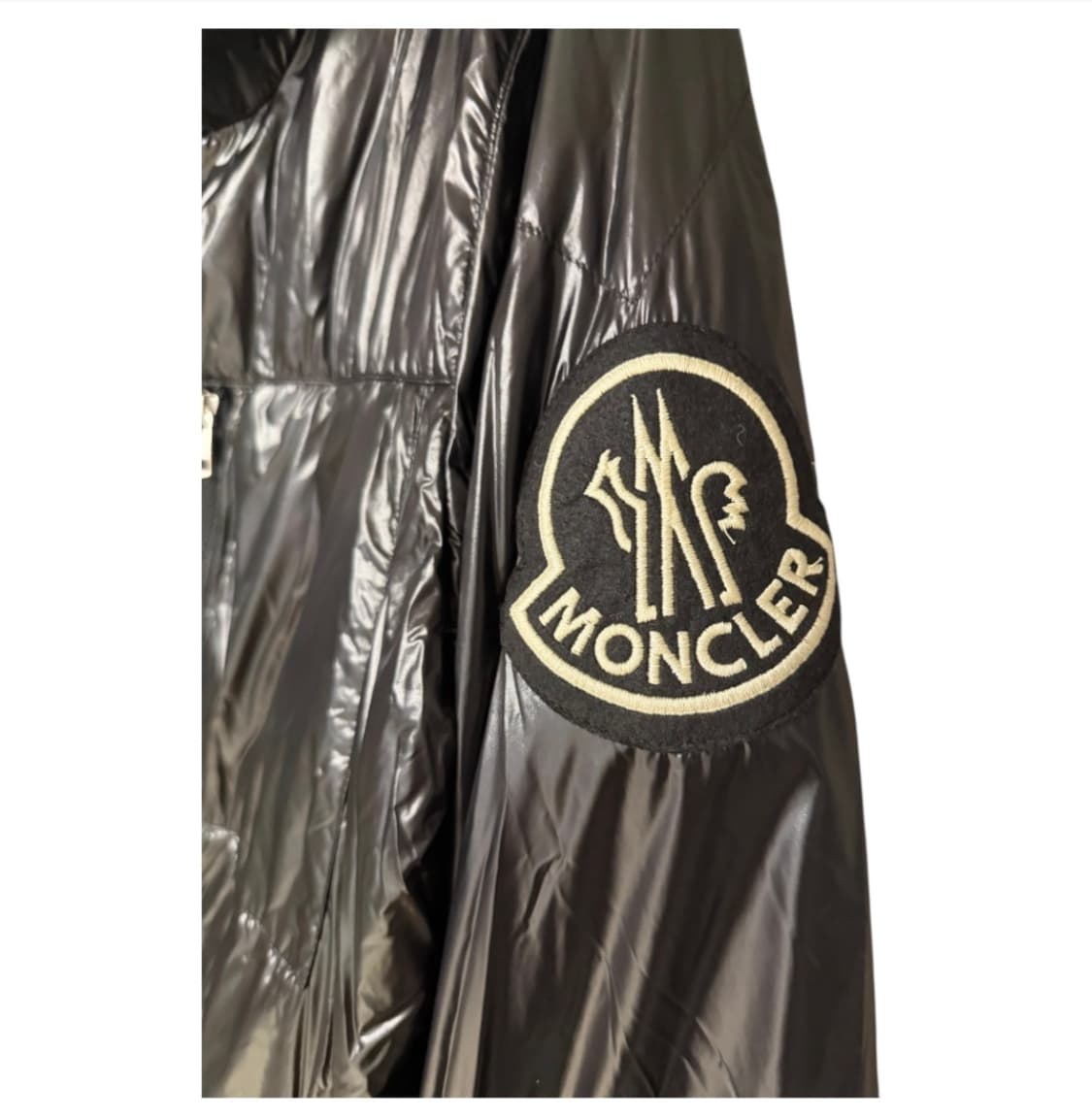 몽클레어 지니어스 라인 남성 블랙 경량패딩 자켓 상품이미지3